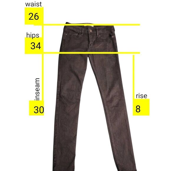 Abercrombie & Fitch Black Low Rise Skinny Jeans - Picture 9 of 10